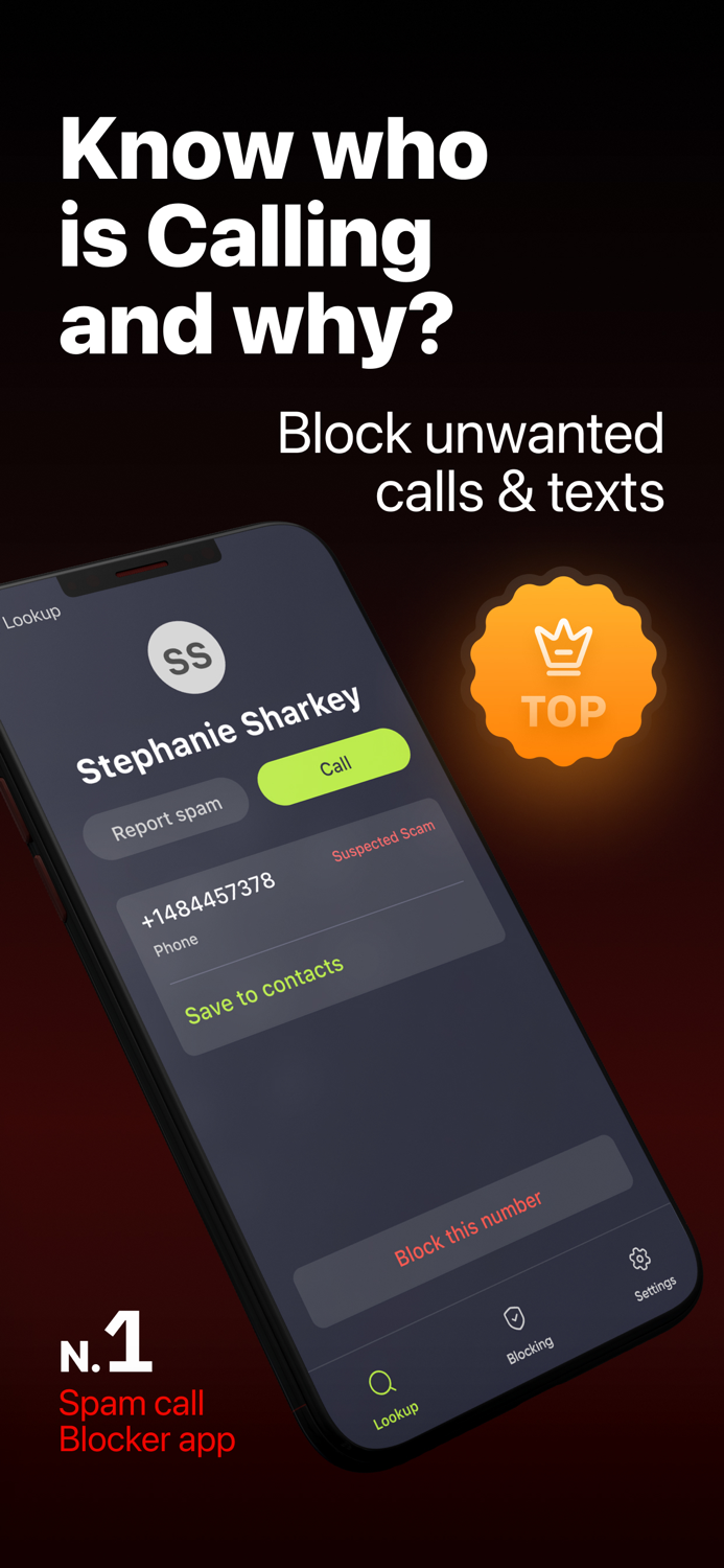 Spam Call Blocker ID Caller