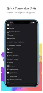 Quick Conversion Units screenshot #2 for iPhone