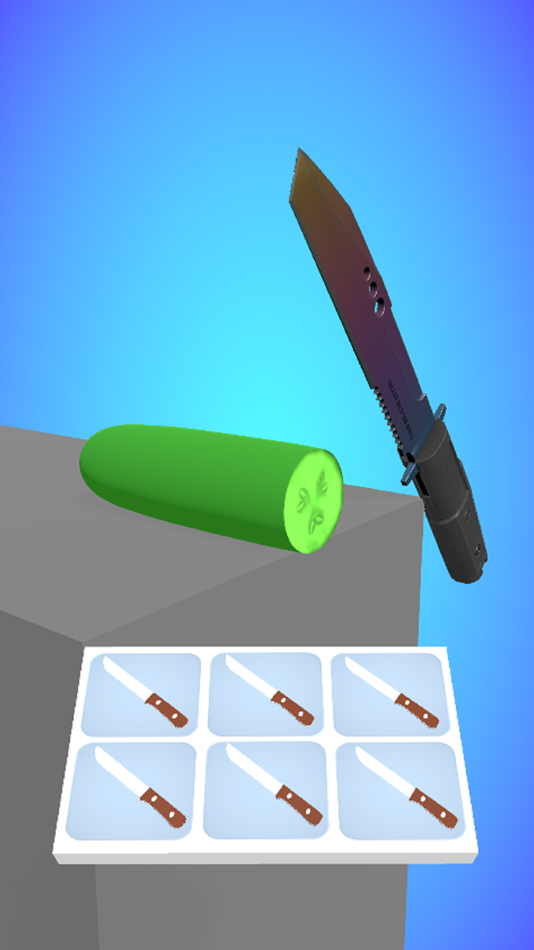 #2. Merge Knife 3D (iOS) 게시자: ENES YAPICI