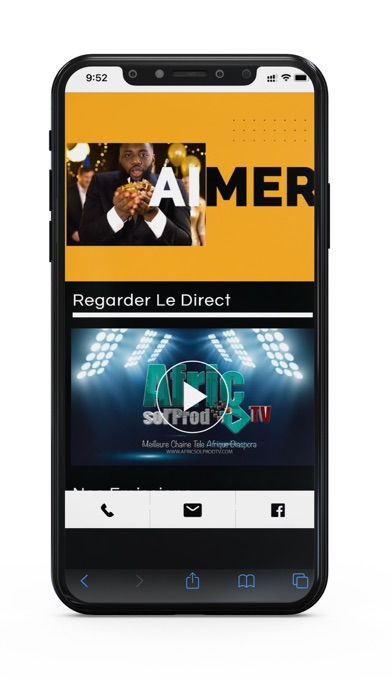 AfricsolProd TV Screenshot