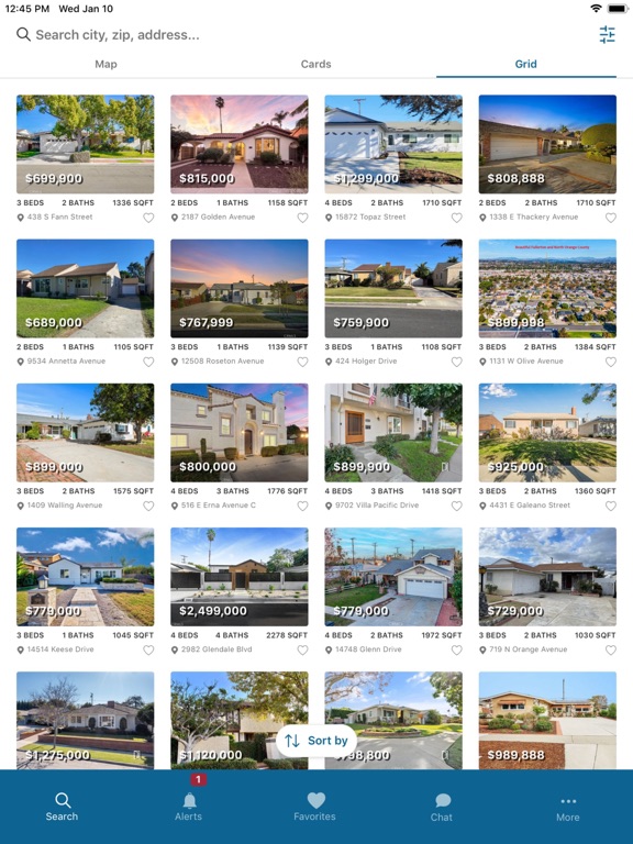 Splash Real Estate App iPad screenshot 2 - Lifestyle app