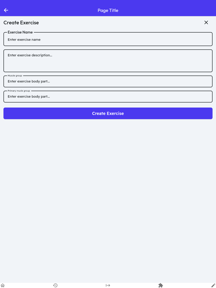 Gym workout weight Logger