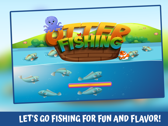 Otter Fishing iPad screenshot