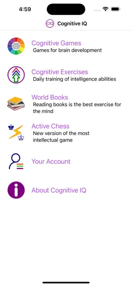 Game screenshot Cognitive IQ apk