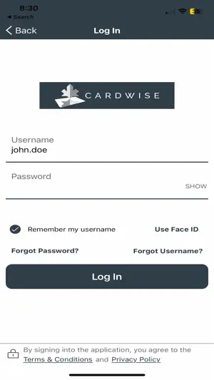 CardWise Mobile screenshot 2
