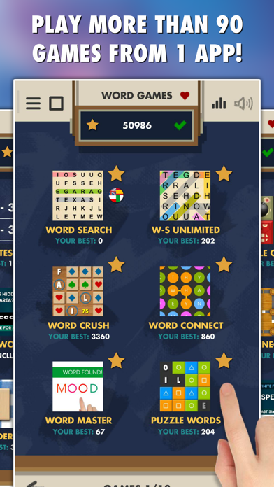 Screenshot #1 pour Word Games PRO 101-in-1