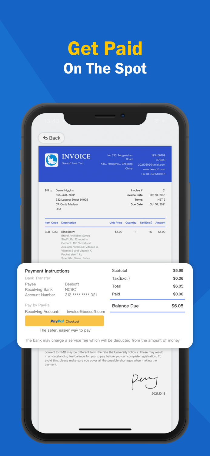 BINV Beesoft Invoice Maker