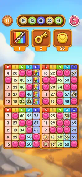 Game screenshot Bingo Klondike Adventures apk