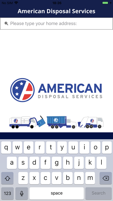 American Disposal Services Screenshot