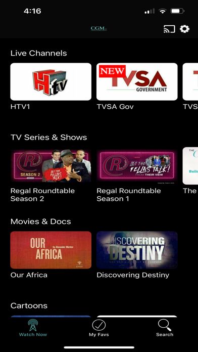 CGM TV Screenshot