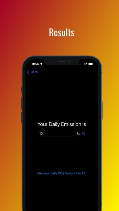 Arbon: AR Carbon Footprint Screenshot
