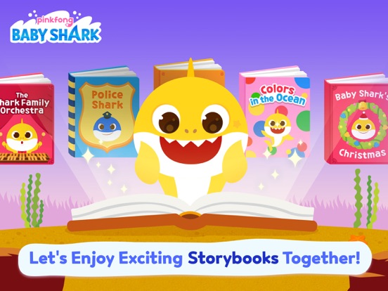 Pinkfong Baby Shark  Baby Haai iPad app afbeelding 1