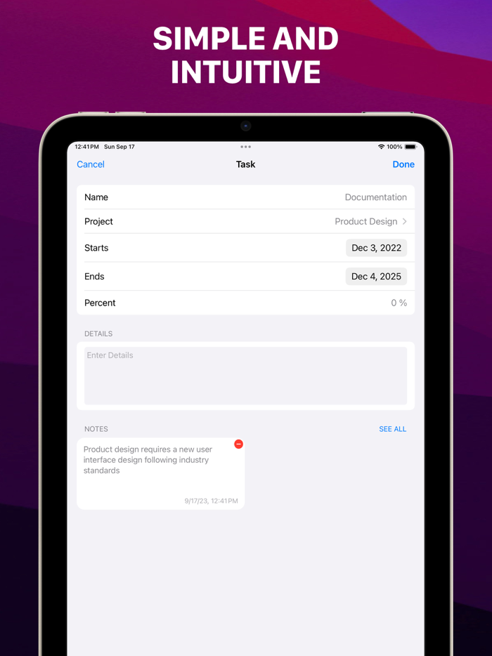 Time and Expense Center