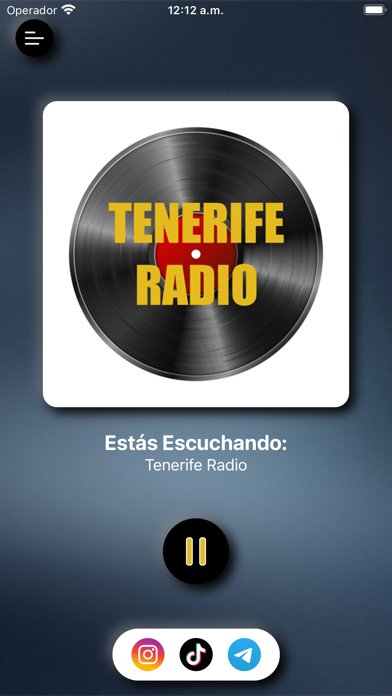 Tenerife Radio Screenshot