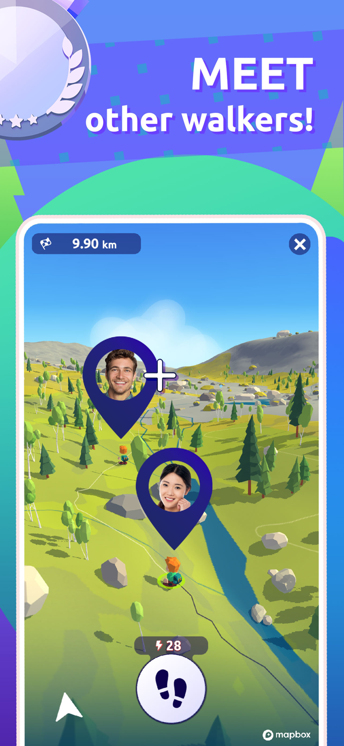 Walking Planet Fitness Game