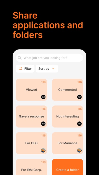 I'm in: vacancies and jobs Screenshot