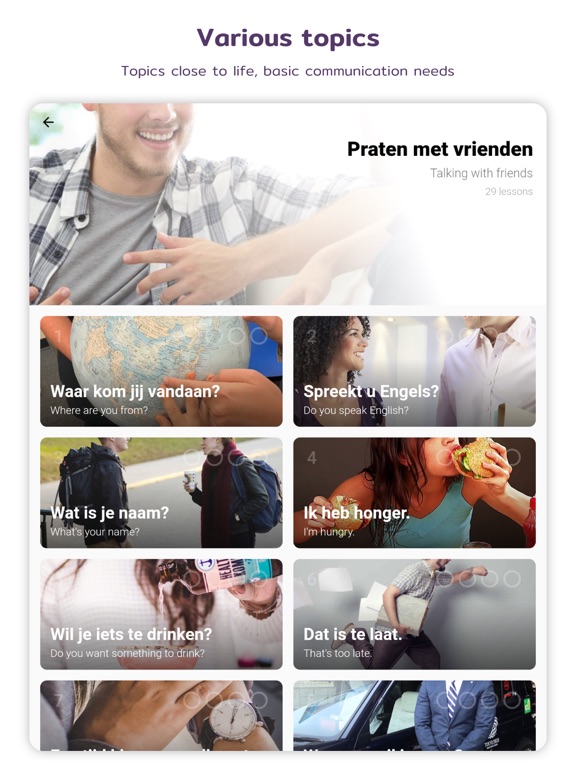 Screenshot #5 pour Learn Dutch Speak & Listen