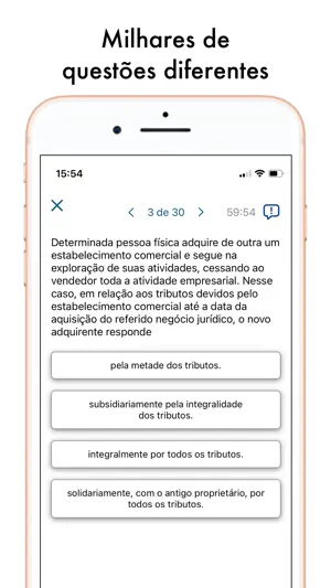 Simulado OAB - Prova e teste screenshot 2