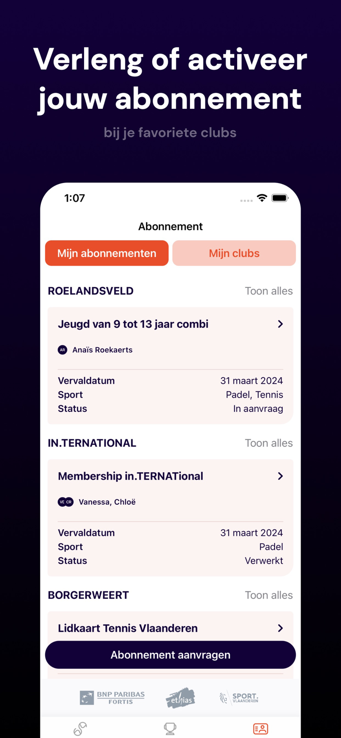 Tennis and Padel Vlaanderen