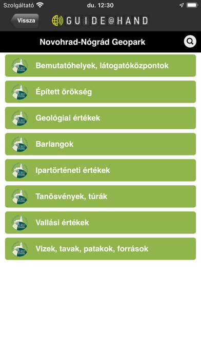 Bükki Nemzeti Park Igazgatóság Screenshot
