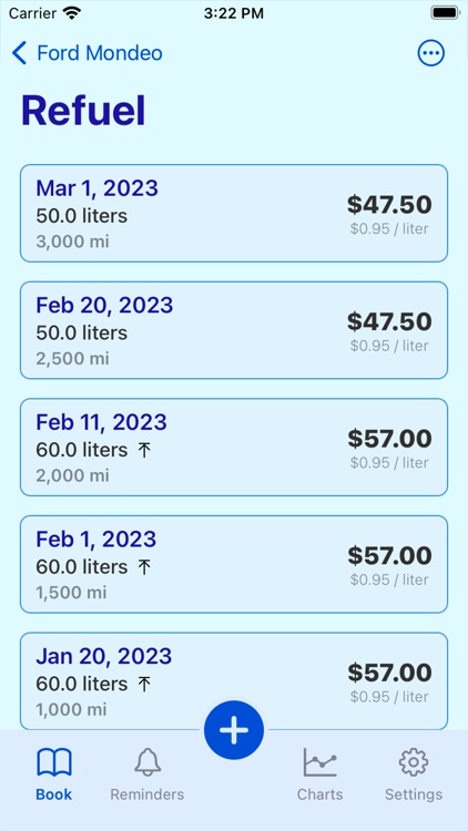 Casebo - Car Service Book