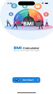 mobile bmi calculator iphone screenshot 1