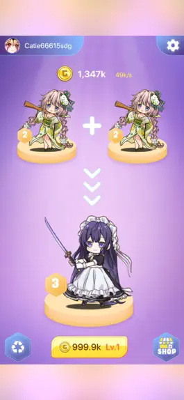 Game screenshot Idle Girls Arena mod apk