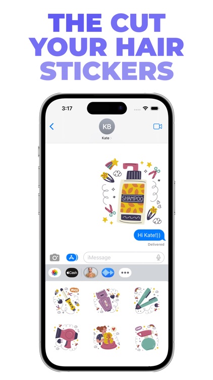 The Cut Your Hair stickers