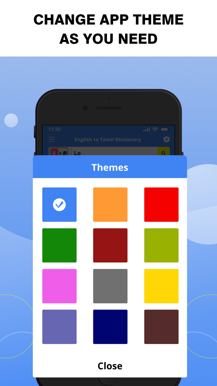 English To Tamil Dictionary