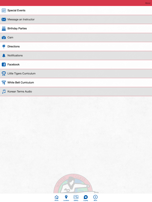 Master P's World Class TKD iPad screenshot