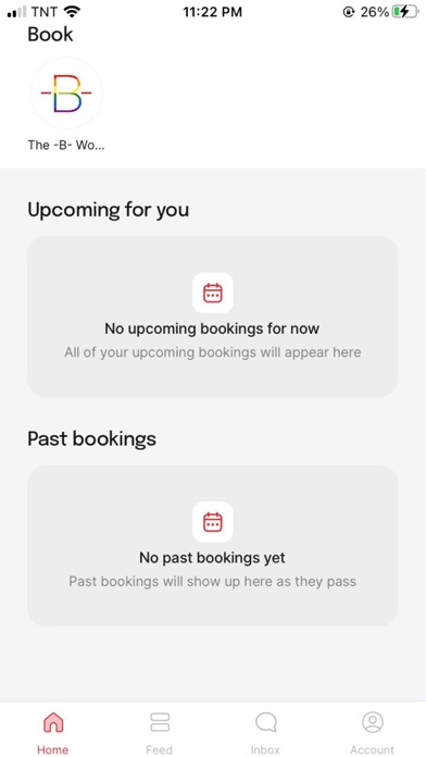 The Barre App Screenshot
