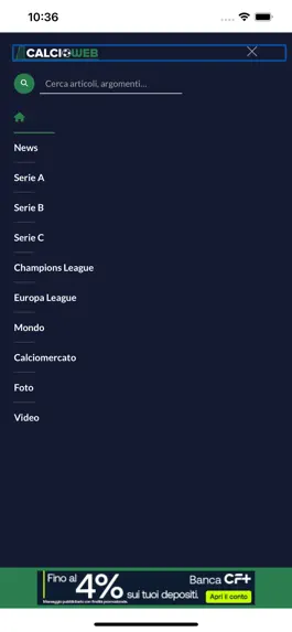 Game screenshot CalcioWeb apk
