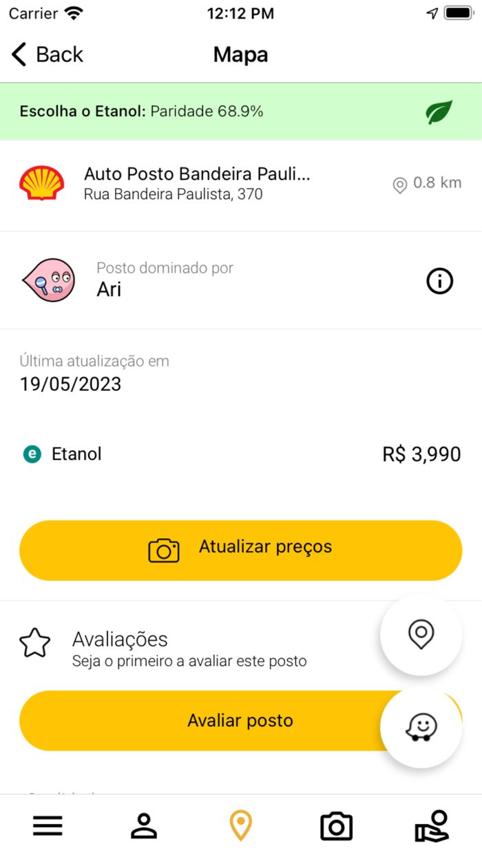 Combux - Preços de Combustível