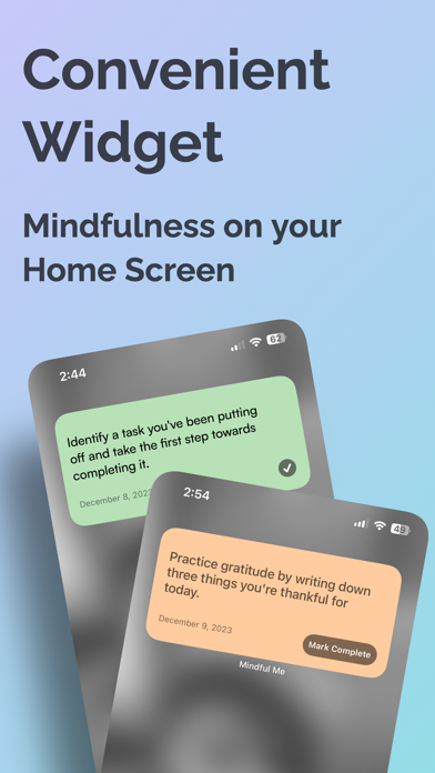 Mindful Me Daily Growth Prompt Screenshot