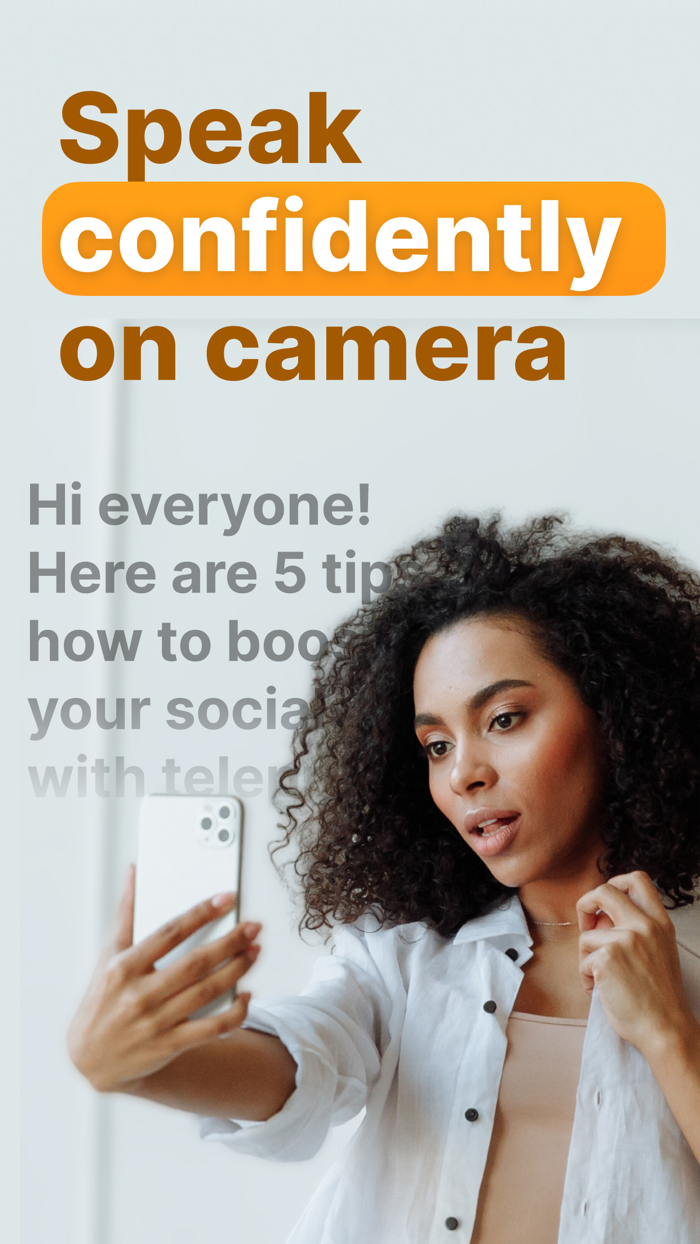 Teleprompter for Vloggers