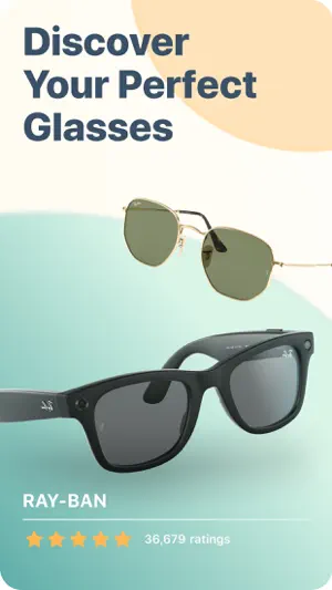 LessLens: Glasses & Sunglasses screenshot 2