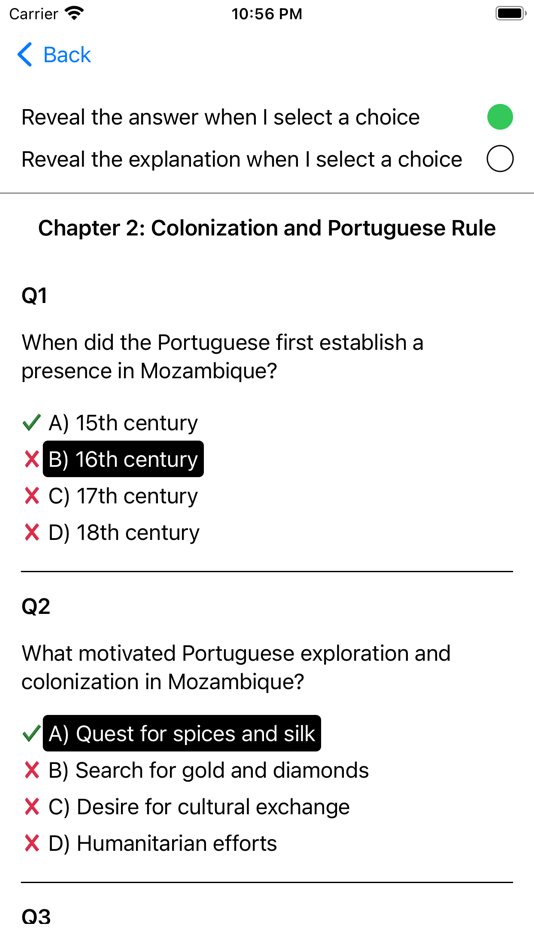 #3. History of Mozambique Exam (iOS) Podle: Martin Tseng