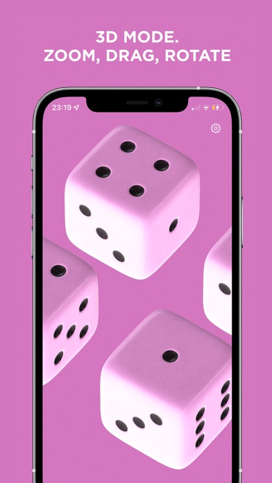 Black Dice 3D Screenshot