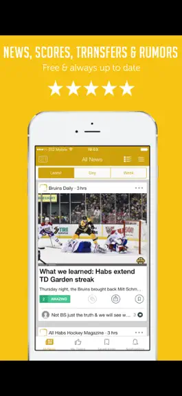 Game screenshot Boston Hockey News mod apk