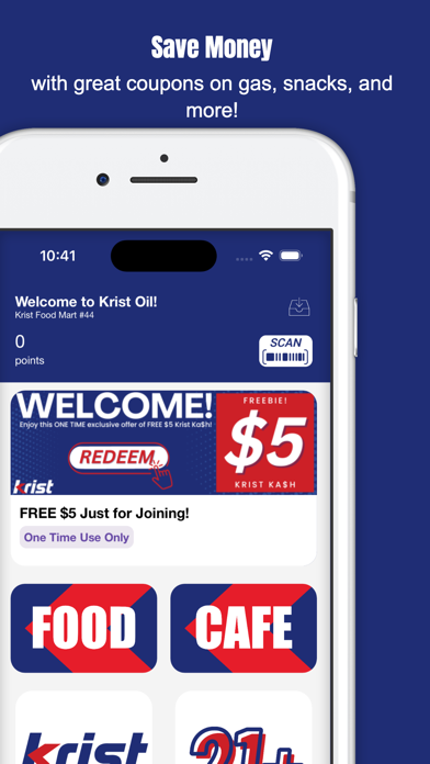 Krist Rewards Screenshot