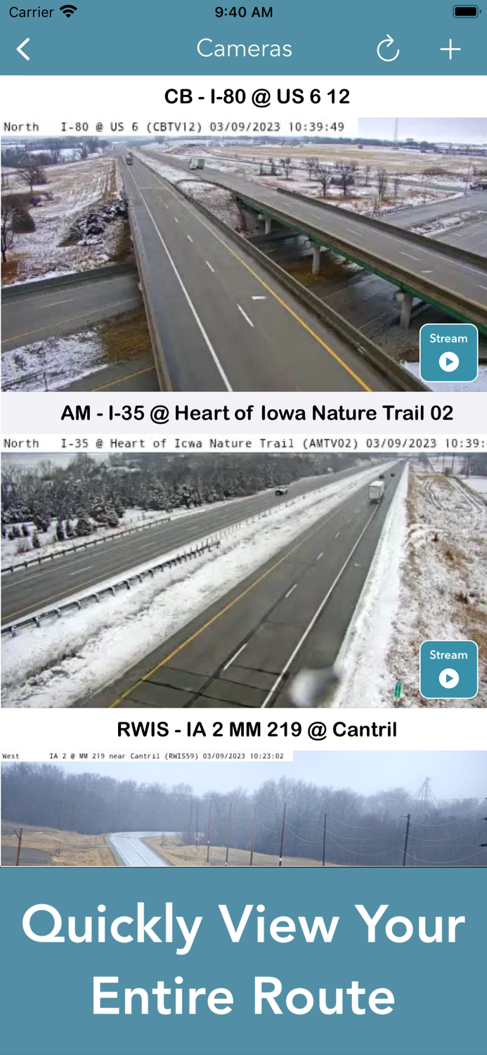 Iowa 511 Traffic Cameras
