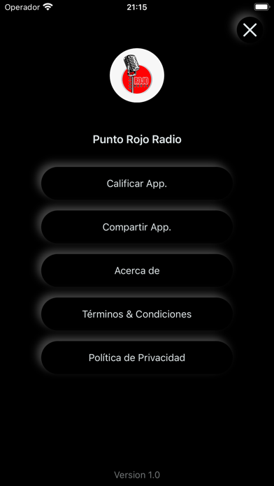 Punto Rojo Radio Screenshot