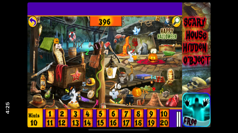 #4. Halloween Hidden Numbers (iOS) 由: atul patel