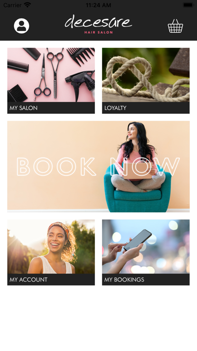 Decesare Hair Salon Screenshot