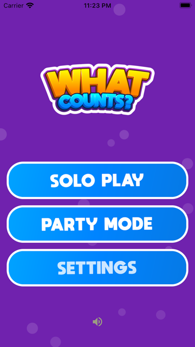 What Counts Screenshot