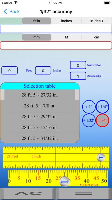 UnitsCal Lite Tape Calculator screenshot 4