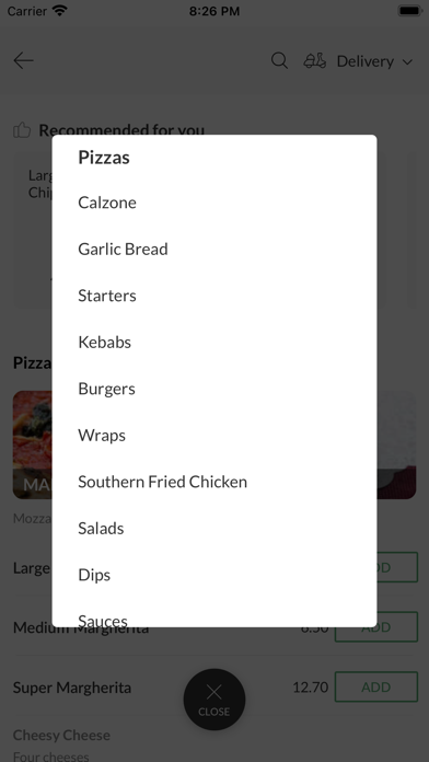 Square Pan Pizza, Screenshot