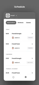 The Prevail Gym MO screenshot #3 for iPhone