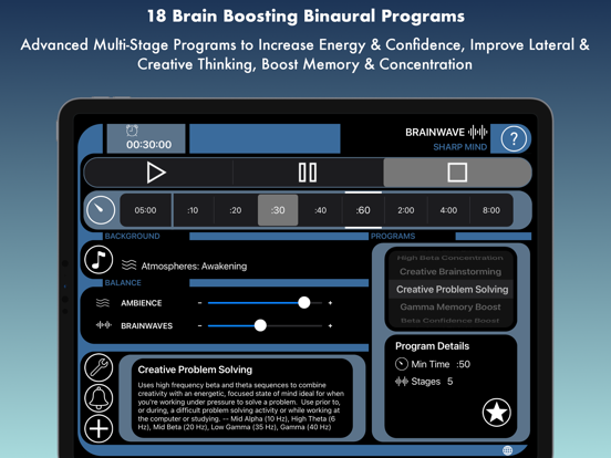 BrainWave: Sharp Mind ™ iPad app afbeelding 1