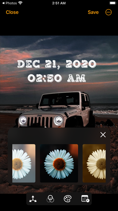 Photo Dated Screenshot